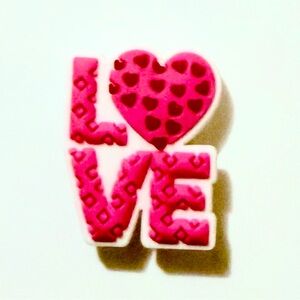 (10 for $10) SALE NEW Love Croc Charms Jibbit Shoe Charm Disney Croc Charms